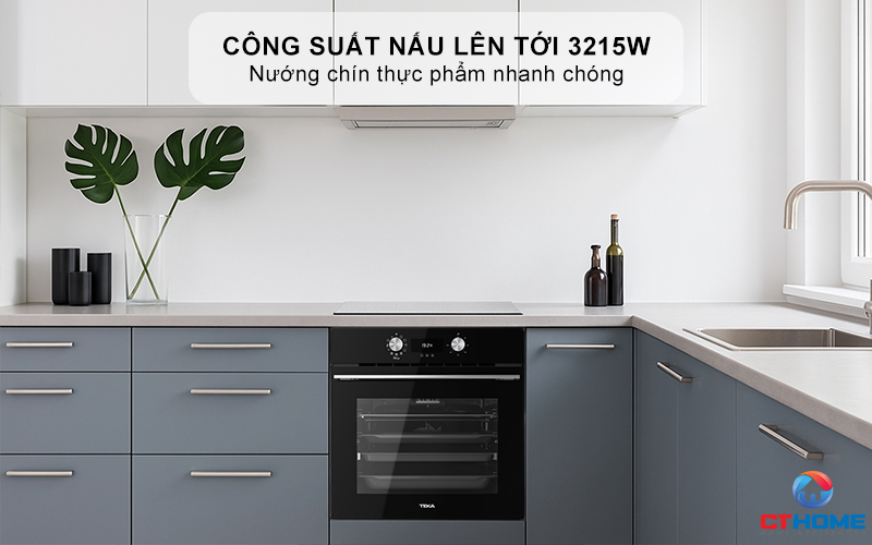 Công suất lên tới 3215W