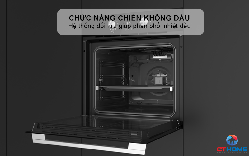 Lò nướng đối lưu có chức năng chiên không dầu