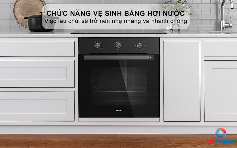Chức năng vệ sinh bằng hơi nước Hydroclean PRO