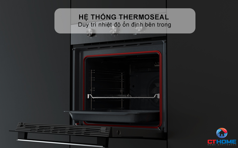 Hệ thống ThermoSeal giúp duy trì nhiệt độ ổn định bên trong
