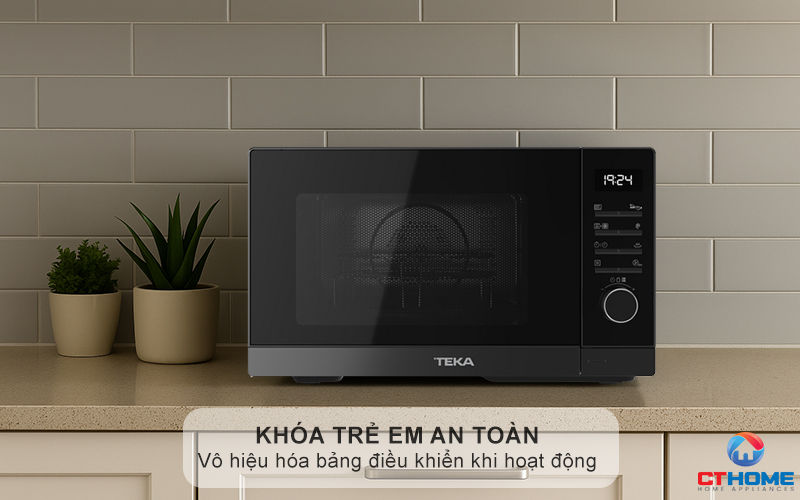 Chức năng khóa an toàn cho trẻ em