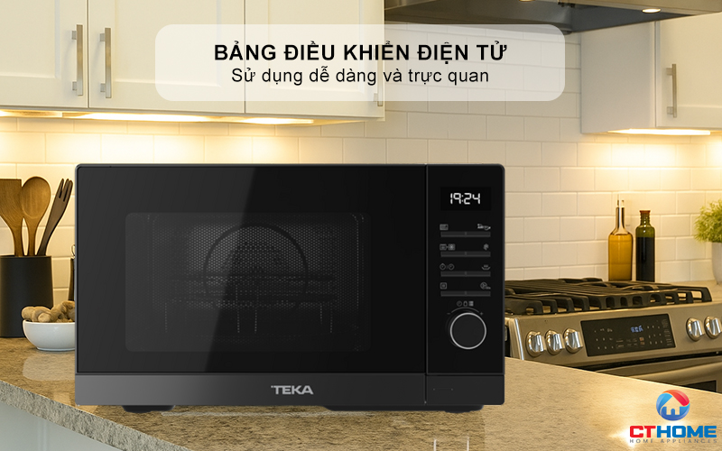 Bảng điều khiển điện tử với 10 thực đơn cài đặt sẵn