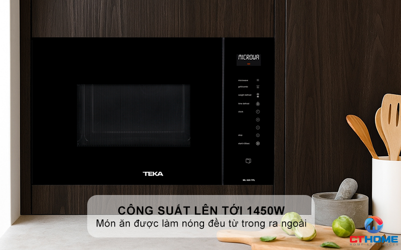 Công suất lên tới 1450W