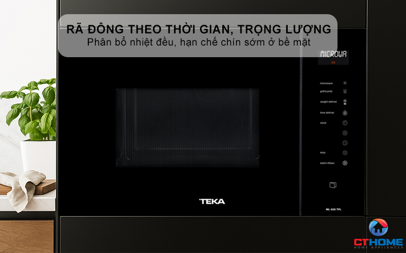Rã đông theo thời gian và trọng lượng