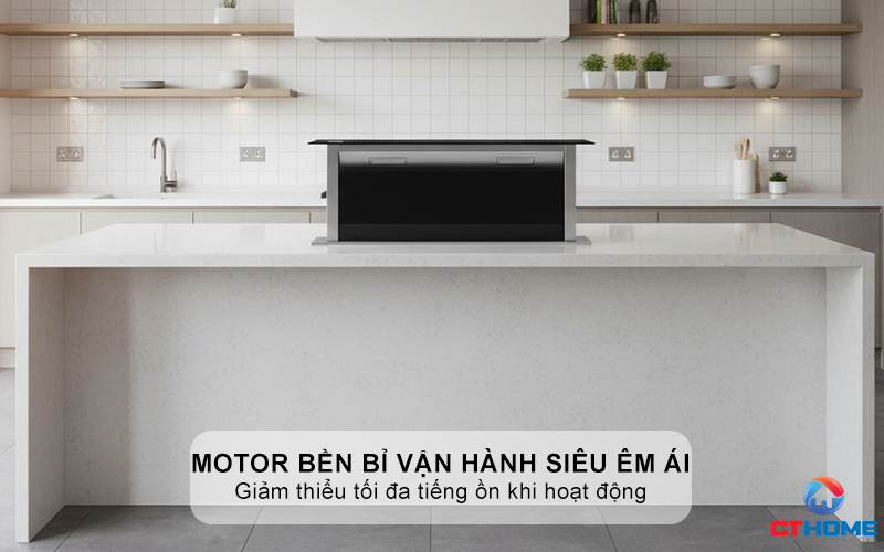 Motor bền bỉ vận hành siêu êm ái