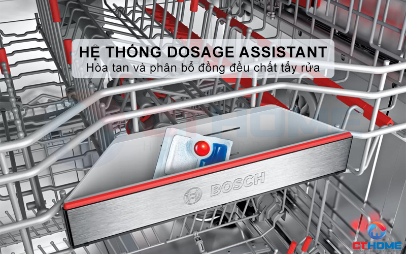 Hệ thống hòa tan và định lượng chất tẩy Dosage Assistant mang lại hiệu quả cao