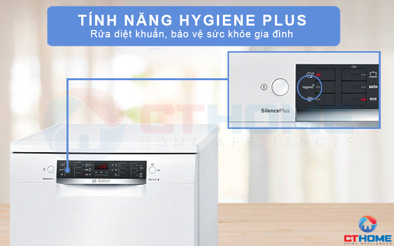 Rửa diệt khuẩn Hygiene Plus giúp đánh bay mọi vi khuẩn có hại cho sức khỏe gia đình