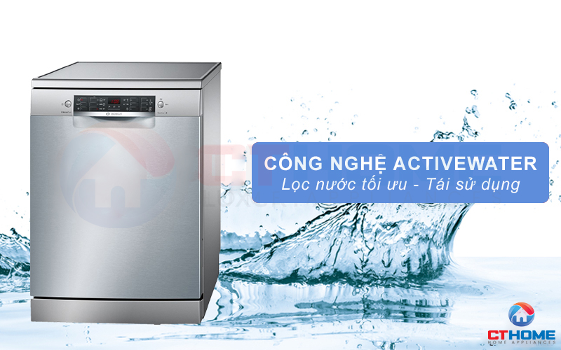 Sử dụng năng lượng hiệu quả hơn nhờ công nghệ ActiveWater