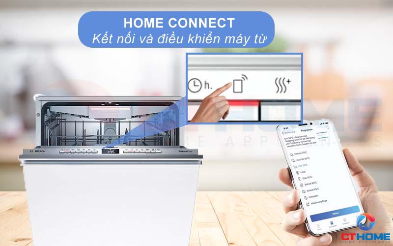 Home Connect - chức năng kết nối tự động, hiện đại giúp cuộc sống của bạn trở nên dễ dàng hơn