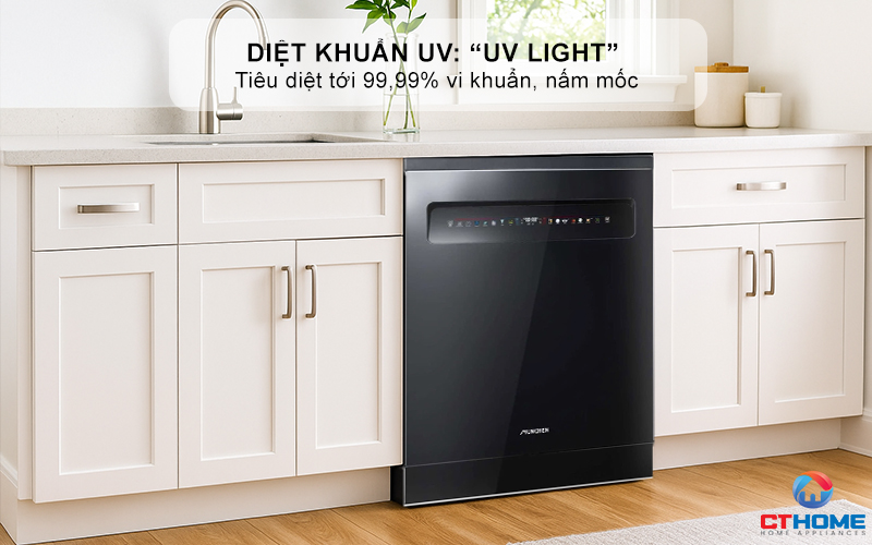 Diệt khuẩn UV: “UV Light” tiêu diệt tới 99,99% vi khuẩn