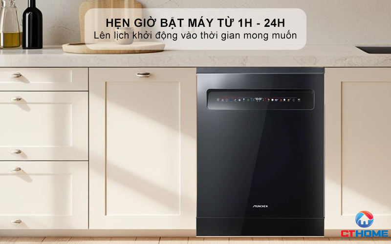 Hẹn giờ bật máy từ 1h - 24h