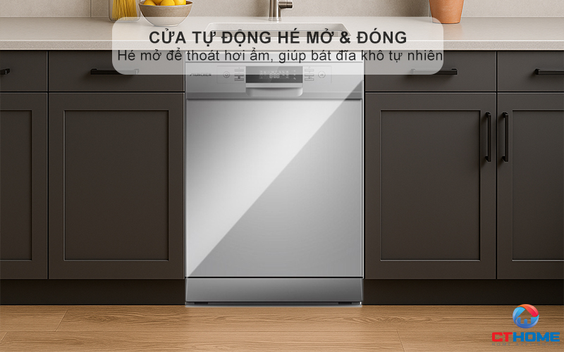 Cửa tự động hé mở & tự động đóng theo chu trình