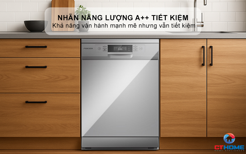 Nhãn năng lượng A++ tiết kiệm điện tối ưu