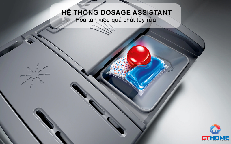Hòa tan hiệu quả chất tẩy rửa với hệ thống Dosage Assistant