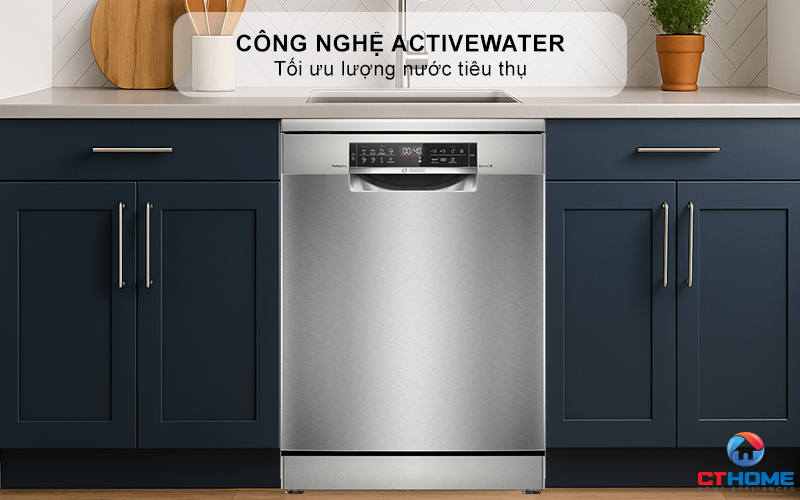 Tối ưu lượng nước tiêu thụ với công nghệ ActiveWater