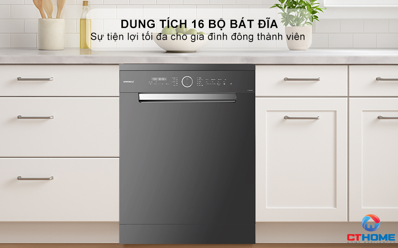 Dung tích 16 bộ bát đĩa
