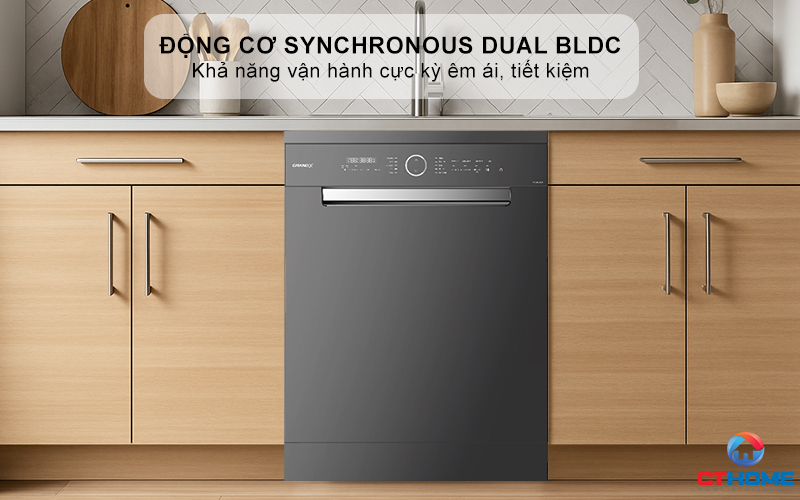 Vận hành êm ái, tiết kiệm với động cơ Synchronous DUAL BLDC