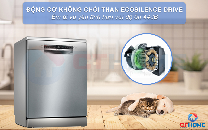 Vận hàng êm ái và mạnh mẽ hơn với động cơ EcoSilence Drive