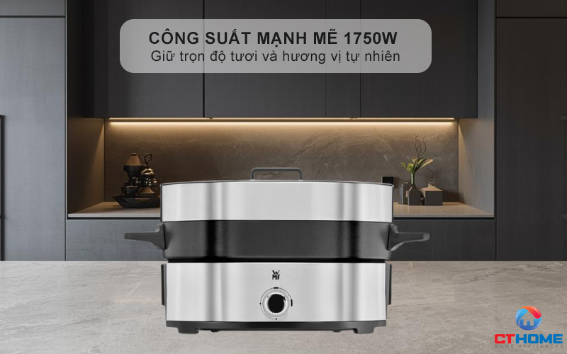 Công suất mạnh mẽ 1750 W - Nướng ngon trọn hương vị