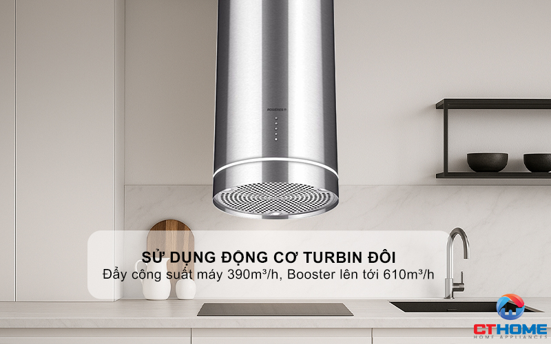 MÁY HÚT MÙI ỐC ĐẢO ROSIERES RDTI6500/1IN NGANG 35CM RDTI65001IN 2