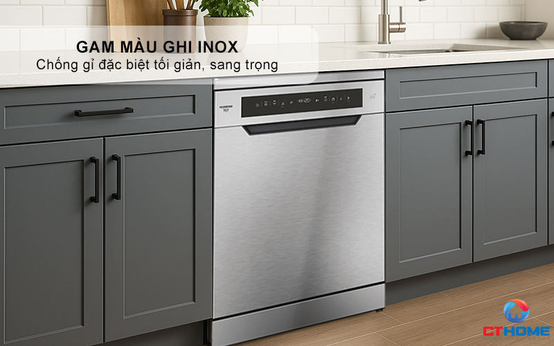 MÁY RỬA BÁT 14 BỘ ROSIERES RF4C7F0W-04 RF4C7F0W04 2