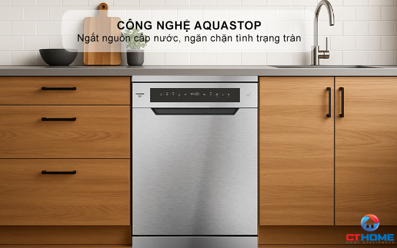 MÁY RỬA BÁT 14 BỘ ROSIERES RF4C7F0W-04 RF4C7F0W04 6