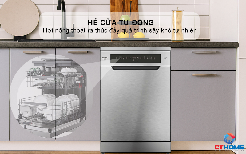 MÁY RỬA BÁT 16 BỘ  ROSIERES RF 6B4S1PDX-04 RF6B4S1PDX04 13