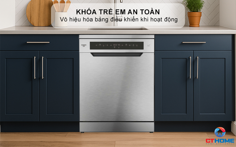 MÁY RỬA BÁT 16 BỘ  ROSIERES RF 6B4S1PDX-04 RF6B4S1PDX04 17