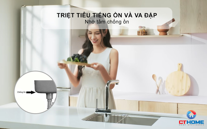 CHẬU RỬA CHÉN BÁT KONOX  TARI 7851SM FULL  TARI7851SMFULL 8