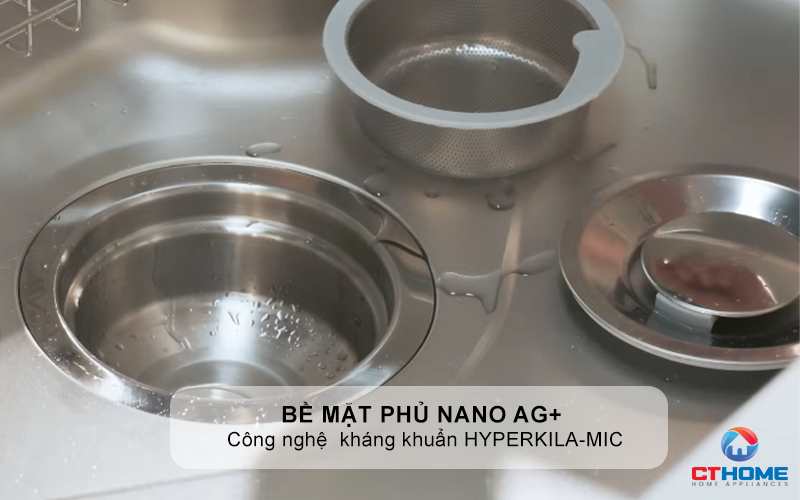 CHẬU RỬA CHÉN BÁT KONOX  TARI 7851SM FULL  TARI7851SMFULL 9