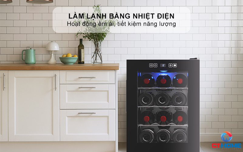 Công nghệ làm lạnh bằng nhiệt điện êm ái, tiết kiệm năng lượng