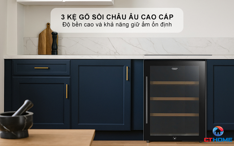3 kệ gỗ sồi Châu Âu cao cấp