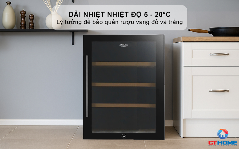 Hệ thống kiểm soát nhiệt độ linh hoạt (05°C - 20°C)