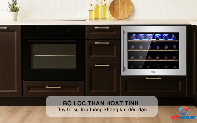 Quạt làm mát và bộ lọc than hoạt tính mạnh mẽ