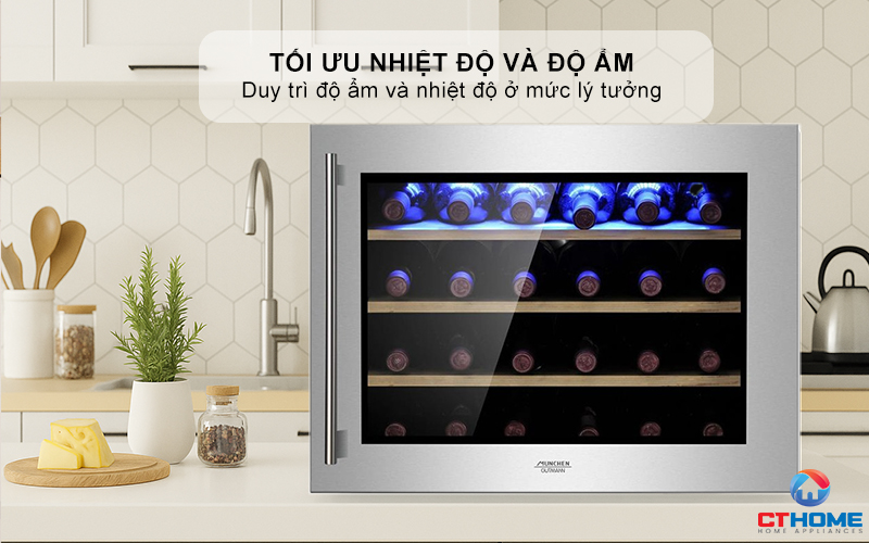 Tối ưu nhiệt độ và độ ẩm bên trong