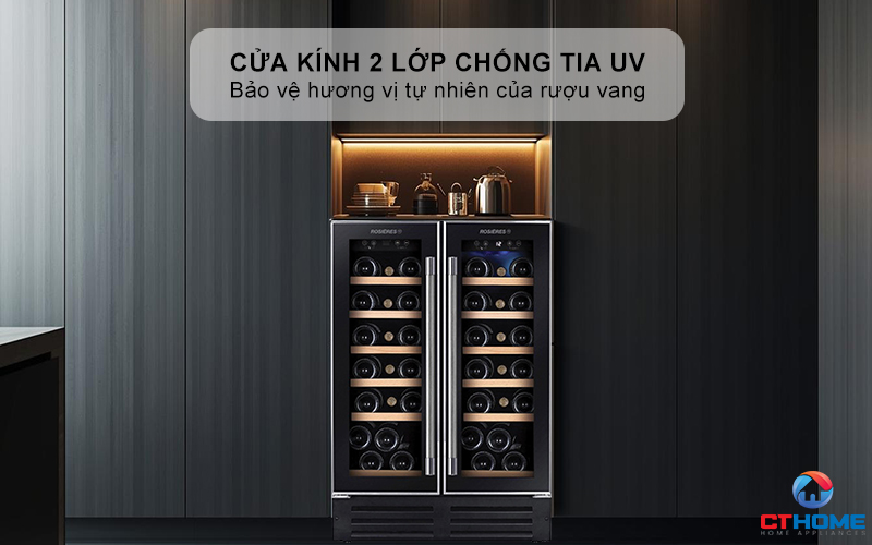 Cửa kính 2 lớp chống tia UV