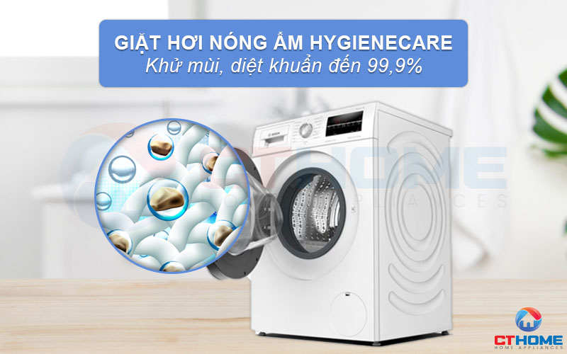 Loại bỏ nấm mốc và vi khuẩn nhờ tính năng HygieneCare.