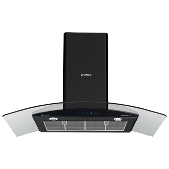 MÁY HÚT MÙI KÍNH CONG GRANDX GX H90C62B NGANG 90CM