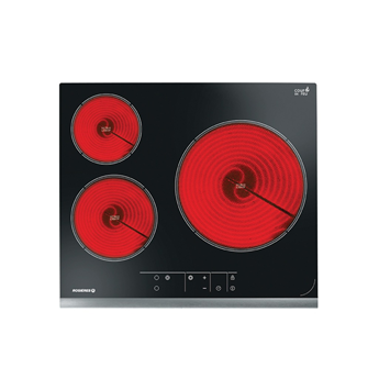 BẾP HỒNG NGOẠI 3 VÙNG NẤU ROSIERES RVEF633INK 5700W MÀU ĐEN