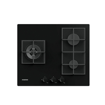 BẾP GA 3 VÙNG NẤU ROSIERES RVG63B4MBB/1 MÀU ĐEN