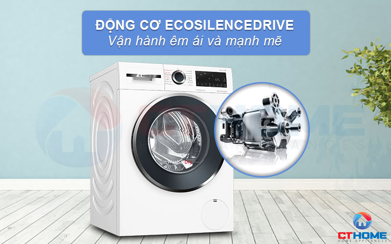 Vận hành êm ái và mạnh mẽ hơn nhờ động cơ EcoSilence Drive