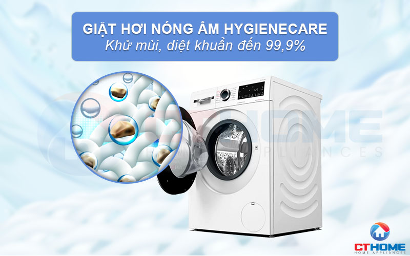 Loại bỏ nấm mốc và vi khuẩn nhờ tính năng Hygiene Care