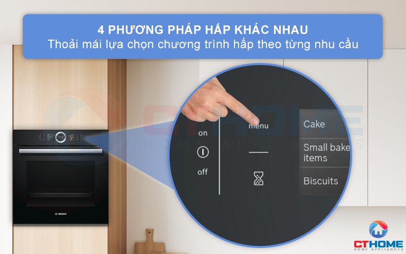 Tùy chọn 4 phương pháp hấp khác nhau tha hồ cho bạn lựa chọn