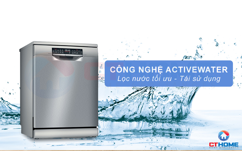 Tối ưu lượng nước tiêu thụ với công nghệ ActiveWater