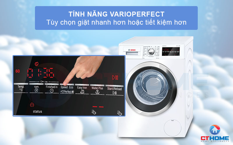 Lựa chọn nhanh hơn hoặc tiết kiệm hơn thông qua chức năng VarioPerfect