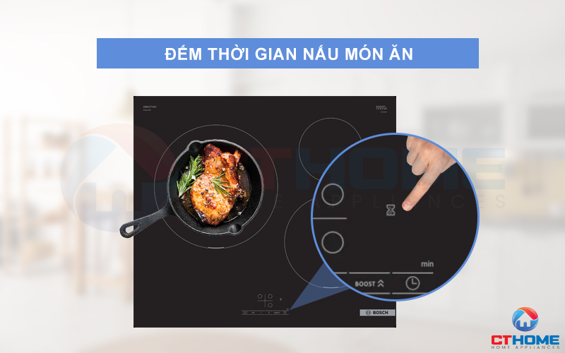 Chế độ đếm thời gian nấu món ăn