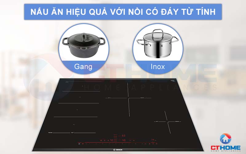 Lựa chọn nồi nấu có đáy từ tính giúp nấu ăn hiệu quả hơn