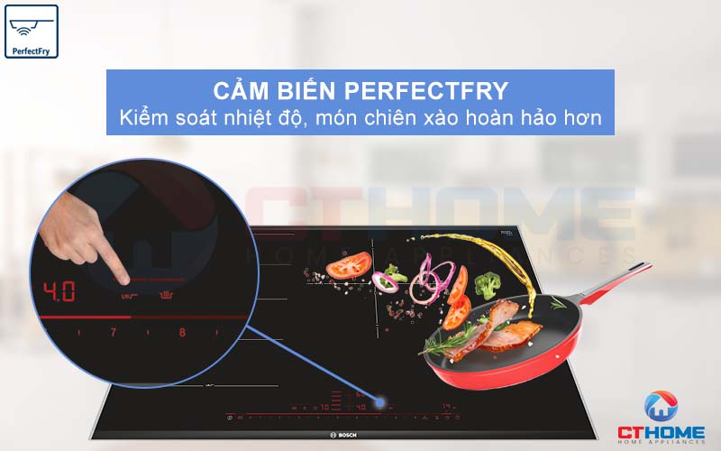 Món chiên xào của bạn sẽ hoàn hảo hơn với cảm biến PerfectFry