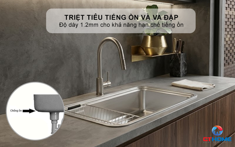 CHẬU RỬA BÁT KONOX TARI SMART 7047PP-L CHỐNG XƯỚC PHIÊN BẢN CÁ NHÂN HÓA 8