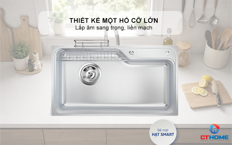 CHẬU RỬA BÁT CHỐNG XƯỚC KONOX TARI SMART 9050PP PHIÊN BẢN CÁ NHÂN HÓA 1